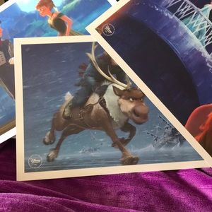Disney Frozen Lithographs